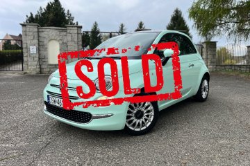 Fiat 500 1.2 8V 69KM  Lounge 1-Właściciel